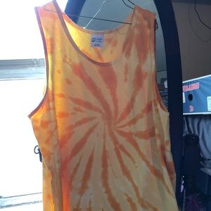 Port and Company Tie Dye Unisex Tank Top